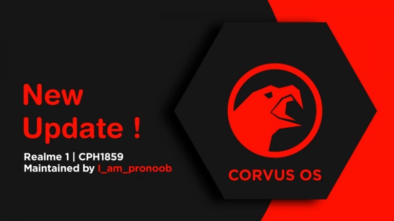 Corvus OS Realme 1