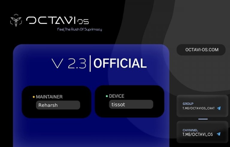 Octavi OS 2.3 Mi A1