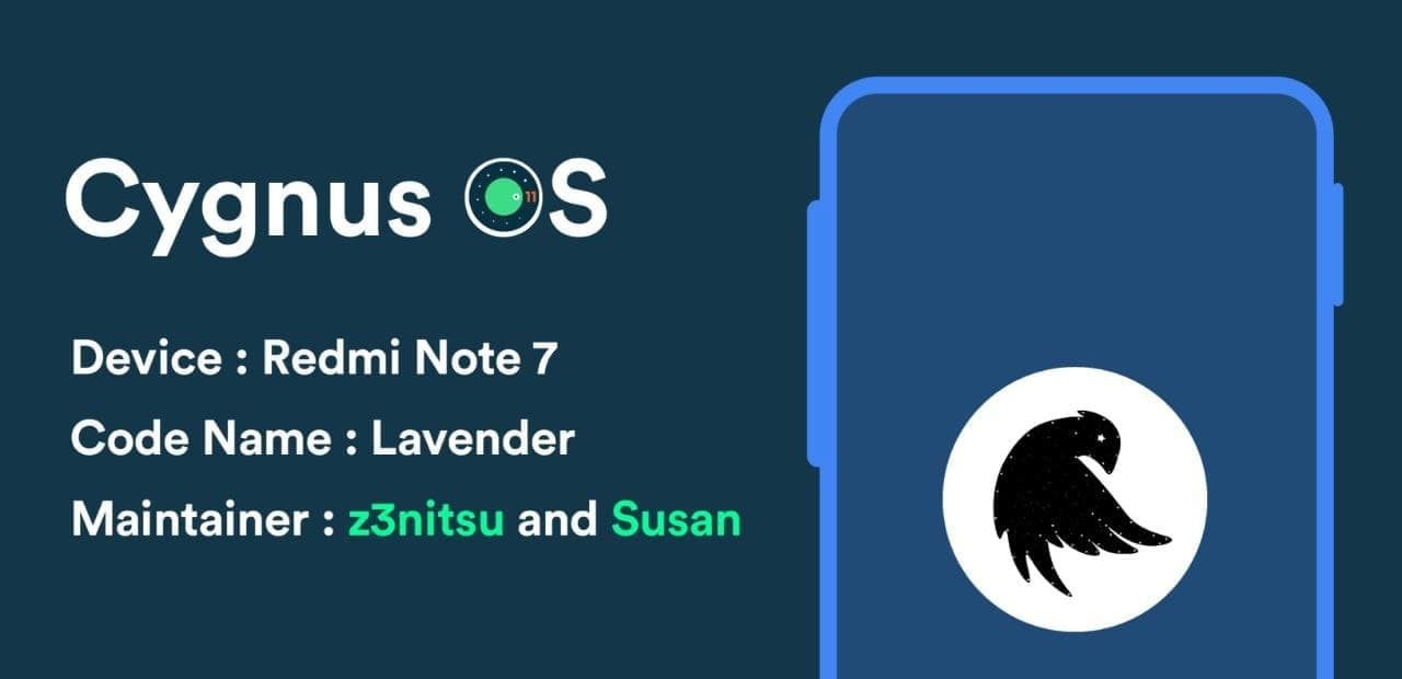 Read more about the article Cygnus OS with Android 11 For Redmi Note 7/7s (Lavender)