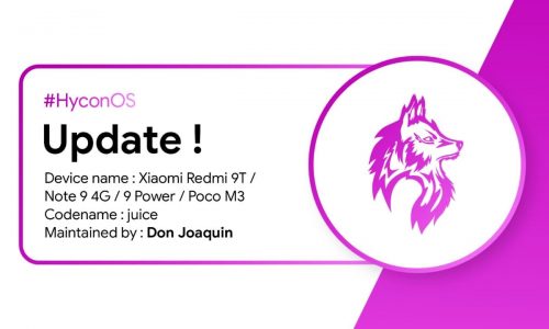 Hycon OS with Android 11 For Redmi 9T/Redmi Note 9 4G/Redmi 9 Power/Poco M3 (Juice)