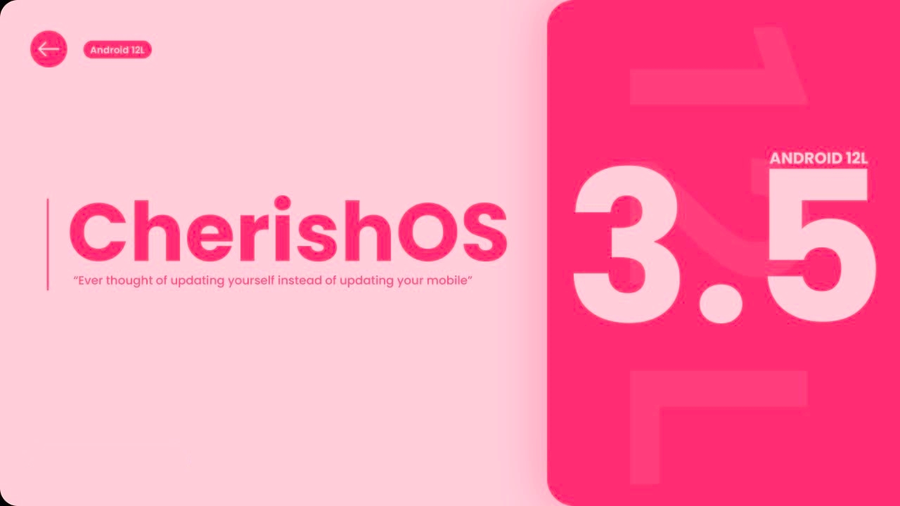 Cherish OS 3.5.2