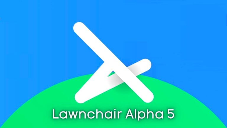 Lawnchair 12 Alpha 5