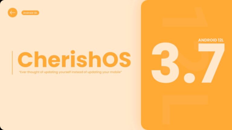 Cherish OS 3.7.5