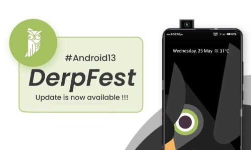 DerpFest with Android 13 For Oneplus 7T (Hotdogb)