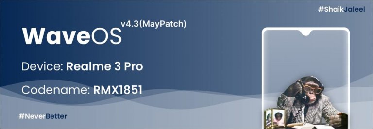 Wave OS realme 3 pro