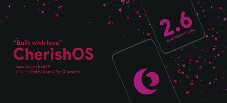 Cherish OS 2.6 Redmi Note 9s