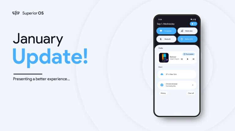 Superior OS January 2022